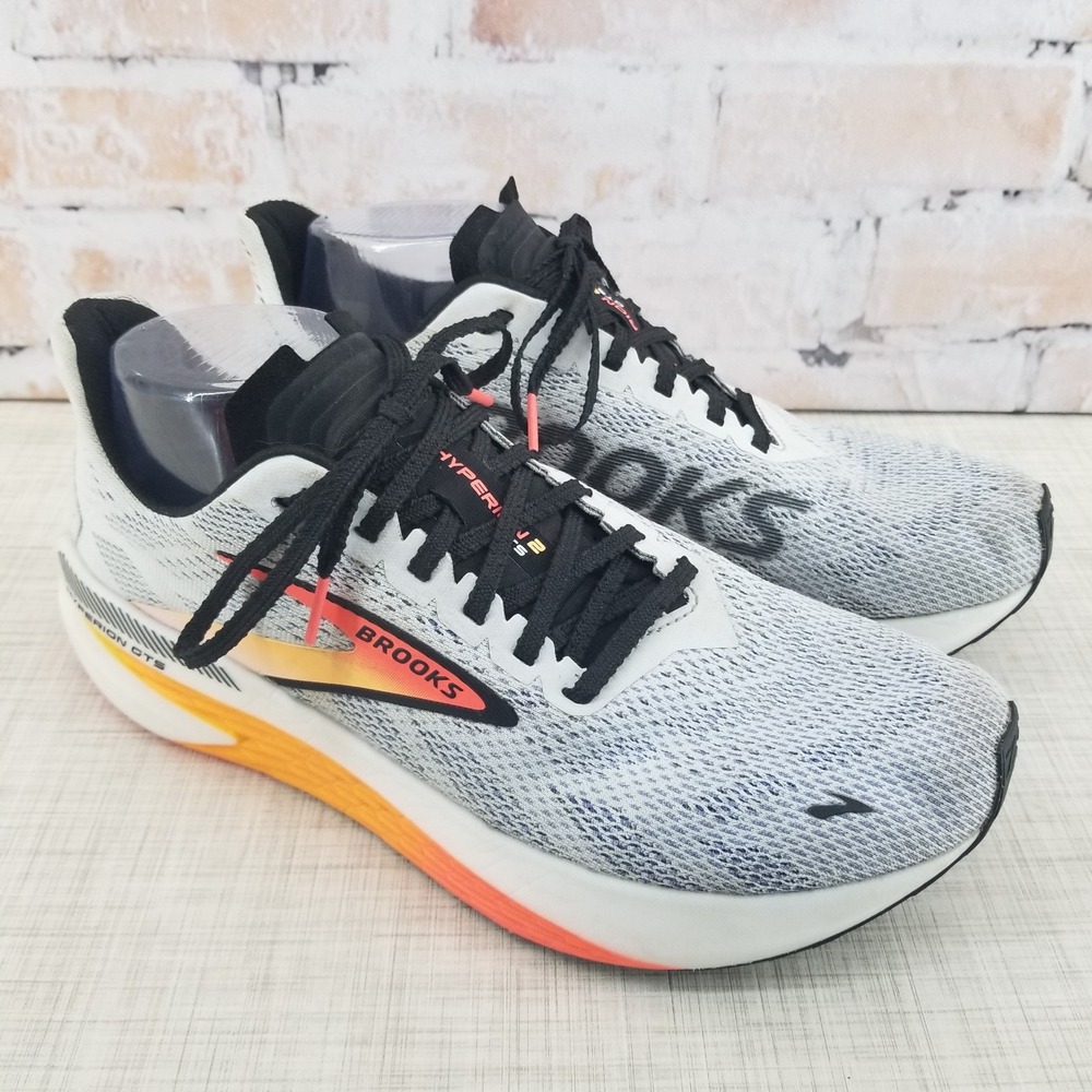 Brooks Hyperion GTS 2 Running Sneaker Shoe Illusion/Coral/Black Men's Size 8.5 D